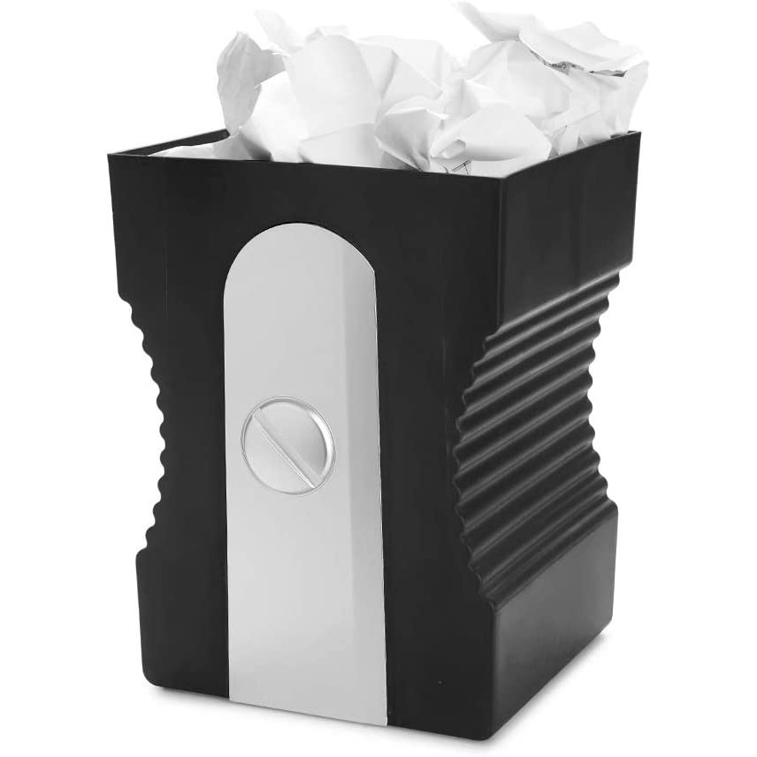 Balvi Cestino carta + porta matite Sharpener temperino nero plastica Balvi